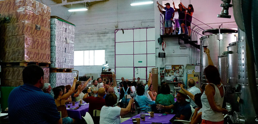 Fiesta del vino, ¿y tú de quien eres?