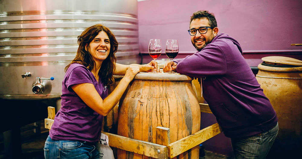 Ana e Iván de Bodegas Gratias