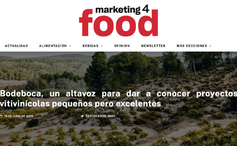 Reportaje a Bodegas Gratias en Marketing4food