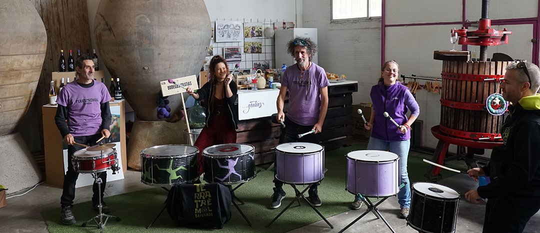 Fiesta de mecenas en Bodegas Gratias