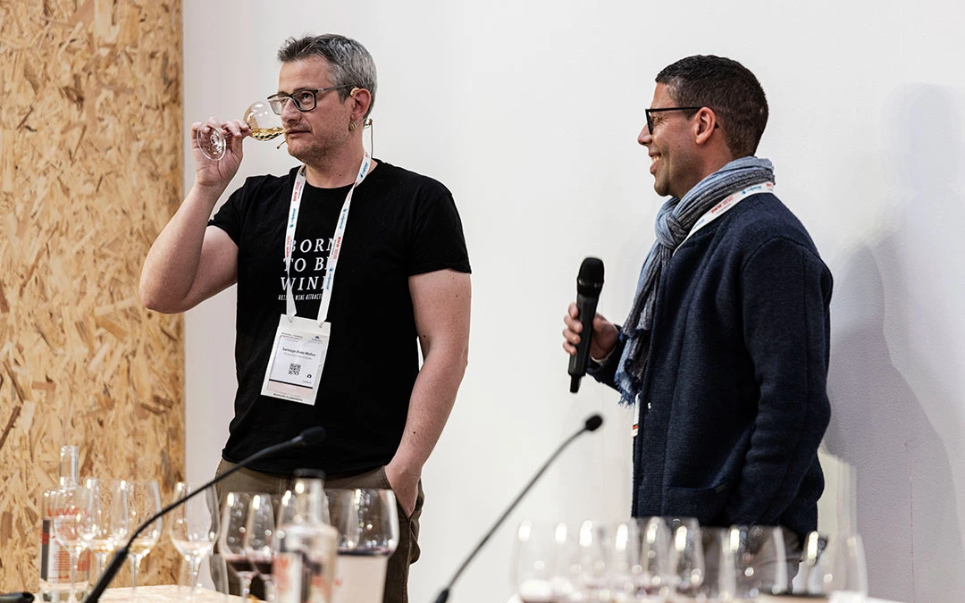 Degustación de vinos en la Barcelona wine week 2025